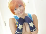 Gadis Cantik Cosplay Pirang Jepang